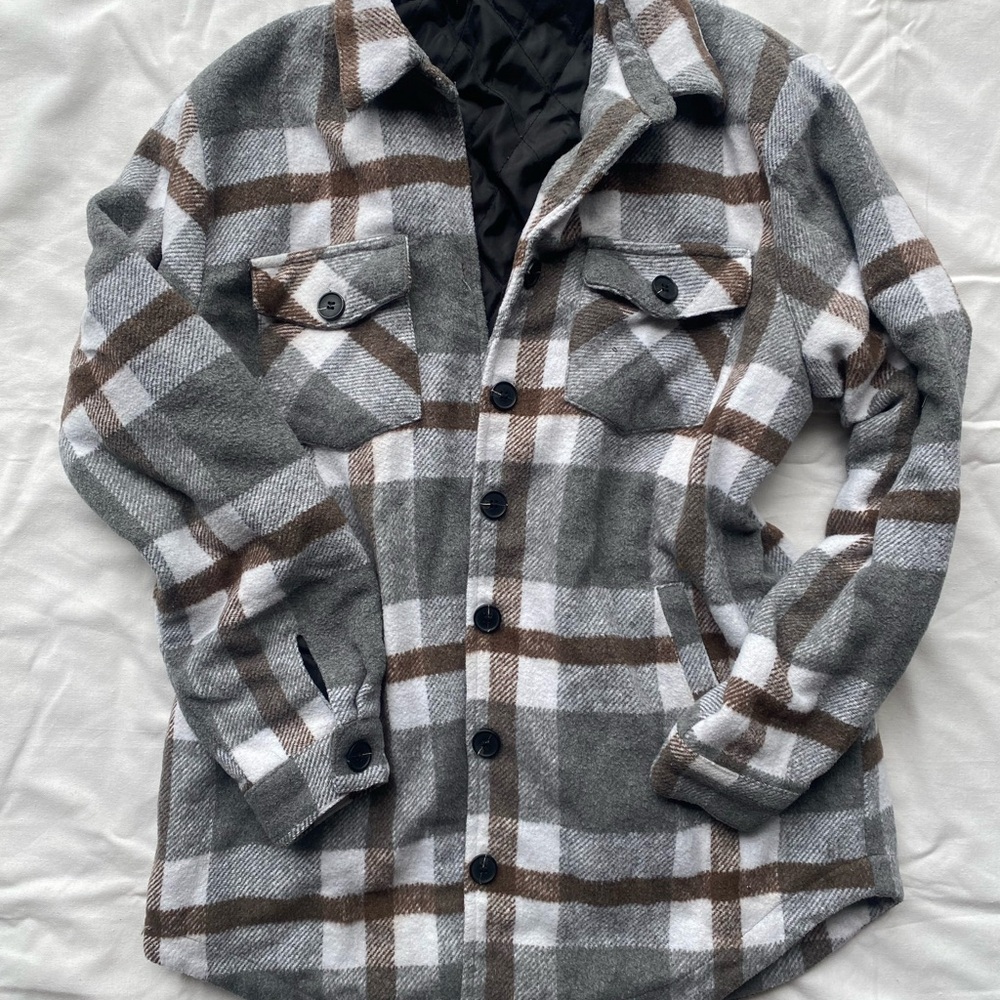 Plaid Shacket Perfect For Fall - image 3